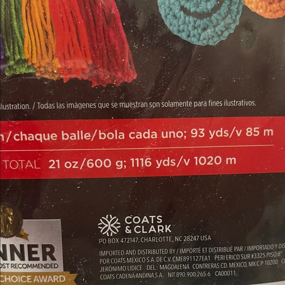 Red Heart Super Saver - 12 Mini Yarn Balls for Arts and Crafts Crochet Knitting - Picture 8 of 8